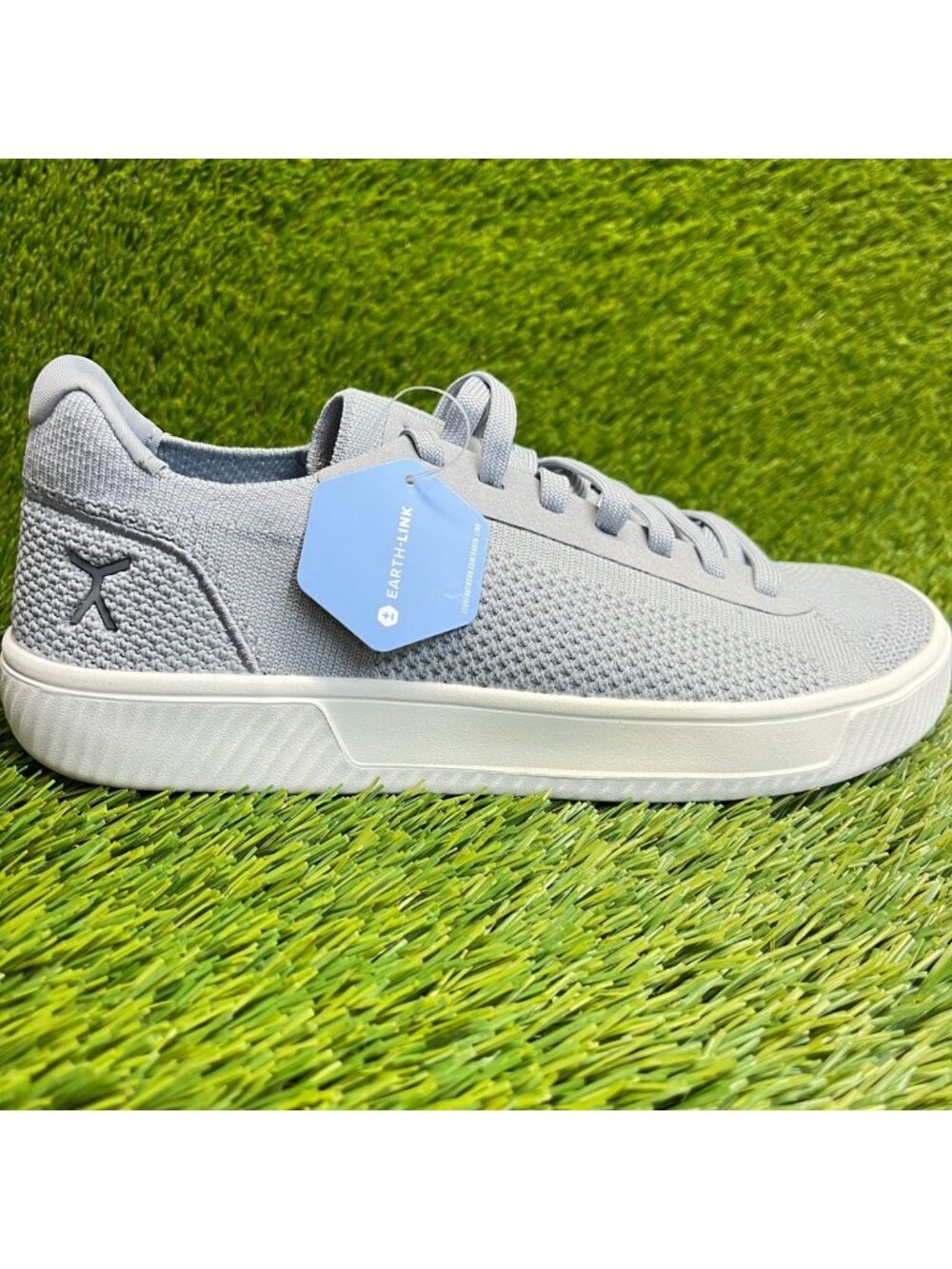 Flux Footwear Adapt Trainer Gray Mens Size 8 Womens Size 9.5 Athletic Knit Shoes